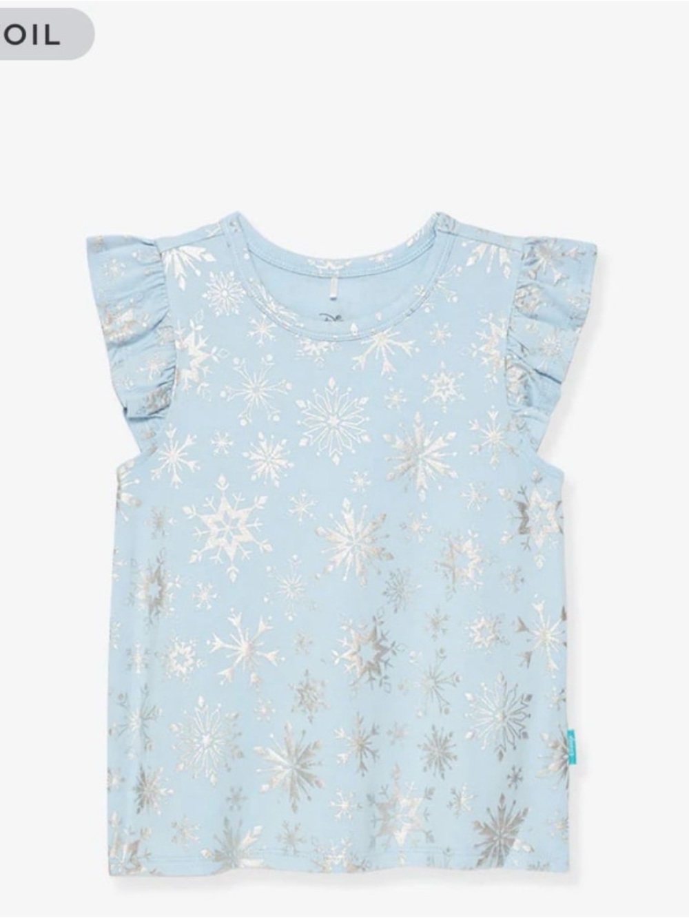 Posh Peanut Disney Frozen Elsa Snowflake Tee 5/6